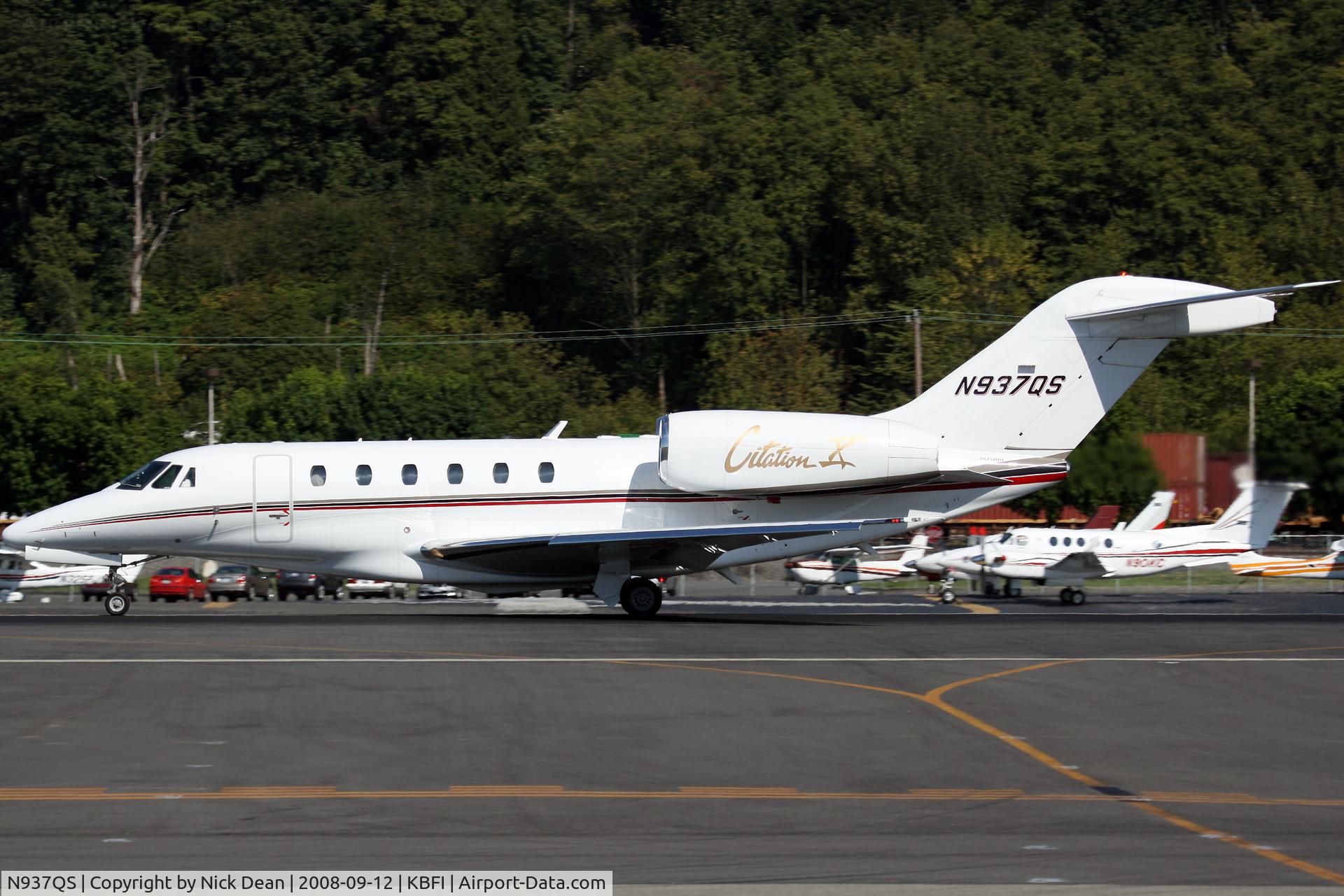 N937QS, 2000 Cessna 750 Citation X Citation X C/N 750-0137, /