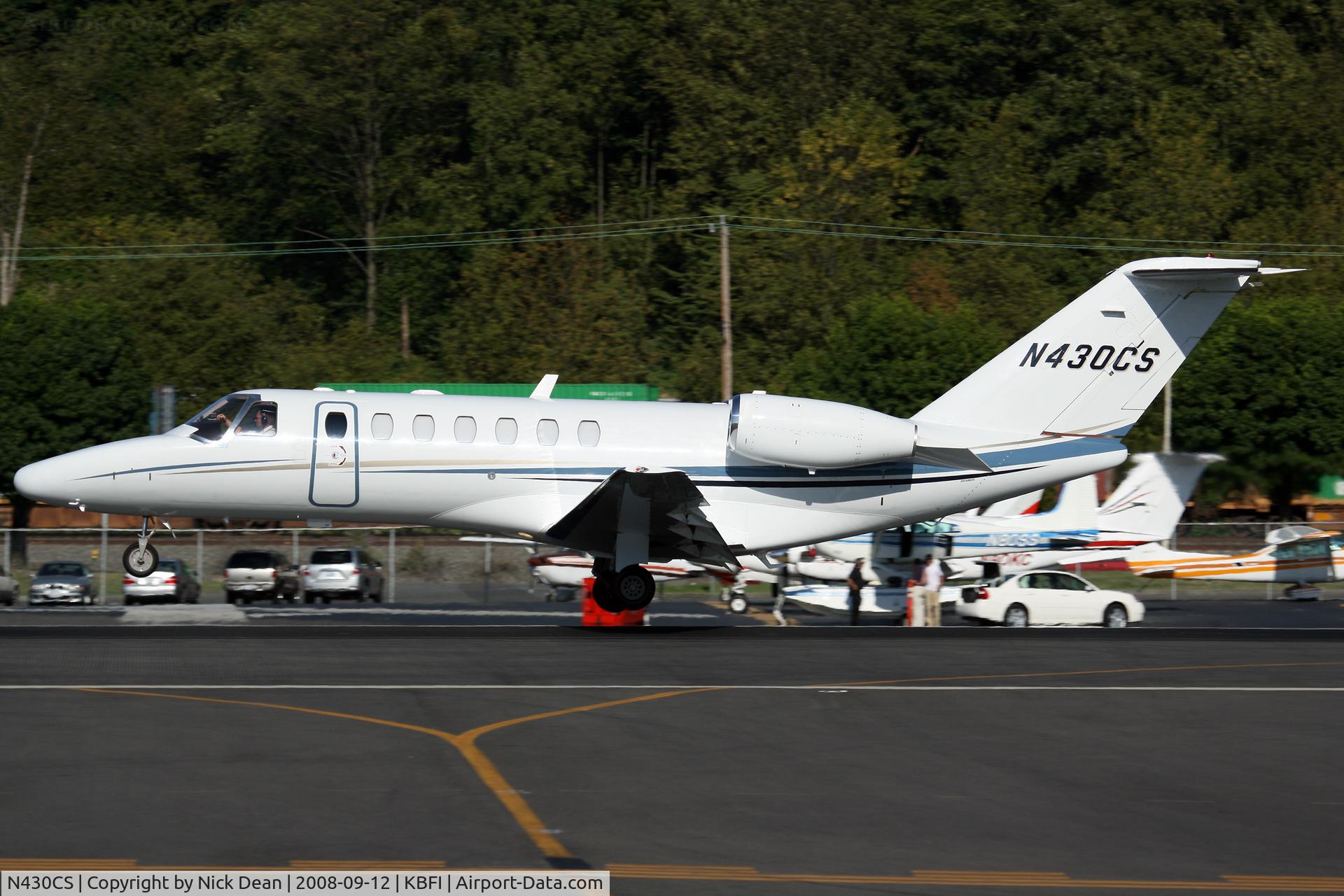 N430CS, 2007 Cessna 525B C/N 525B0185, /