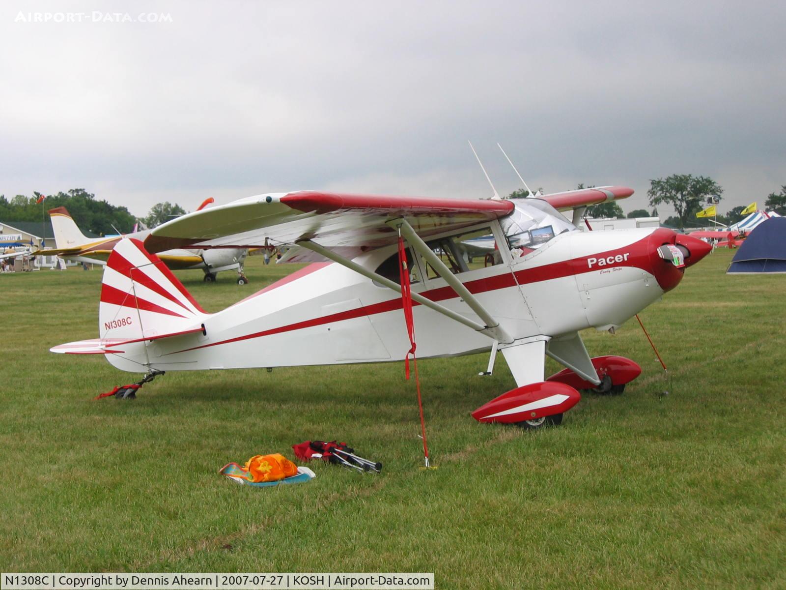 N1308C, 1953 Piper PA-22-135 Tri-Pacer C/N 22-1112, Oshkosh,WI