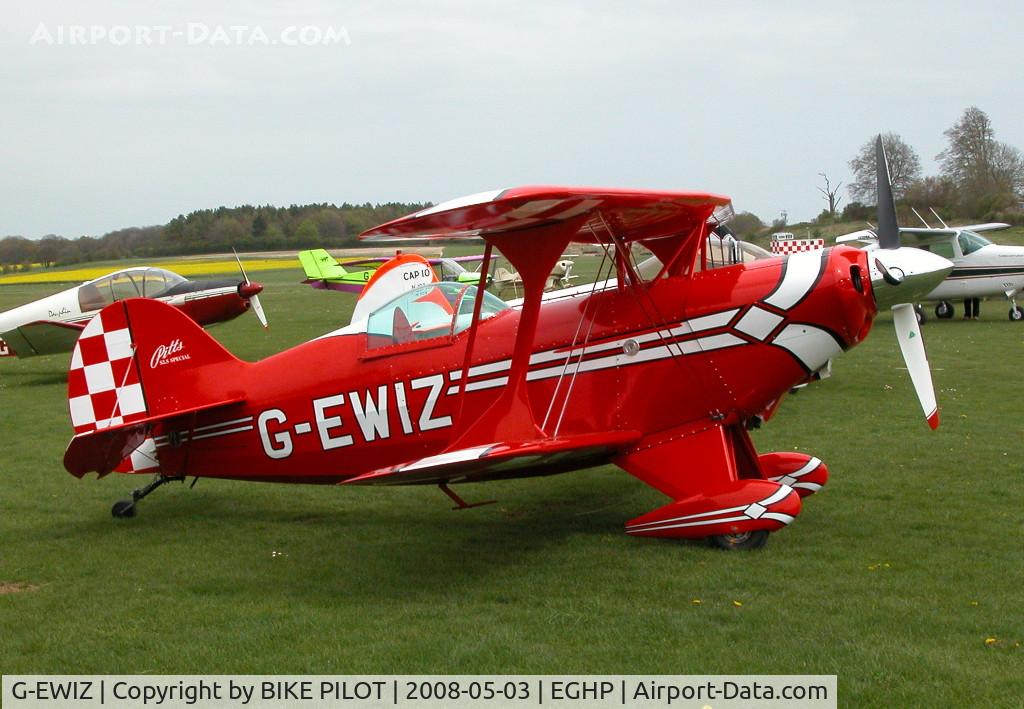 G-EWIZ, 1981 Pitts S-2S Special C/N S18, POPHAM RESIDENT