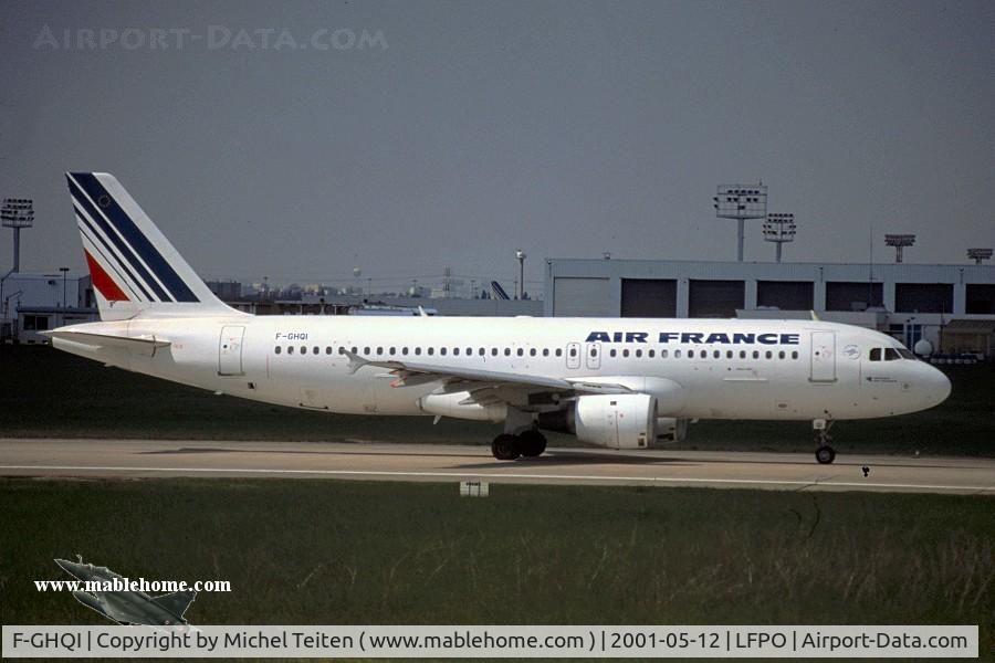 F-GHQI, 1991 Airbus A320-211 C/N 0184, Air France