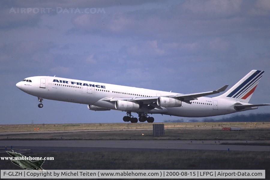 F-GLZH, 1995 Airbus A340-312 C/N 078, Air France