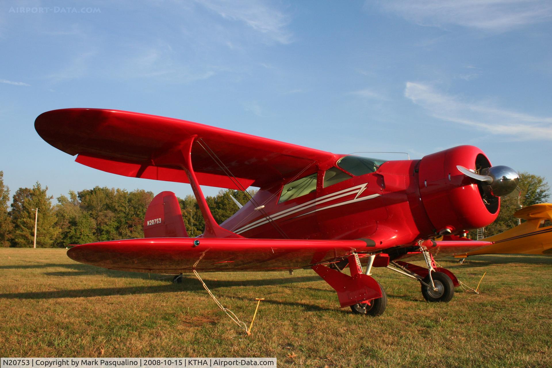 N20753, 1940 Beech D17S Staggerwing C/N 395, Beech D17S