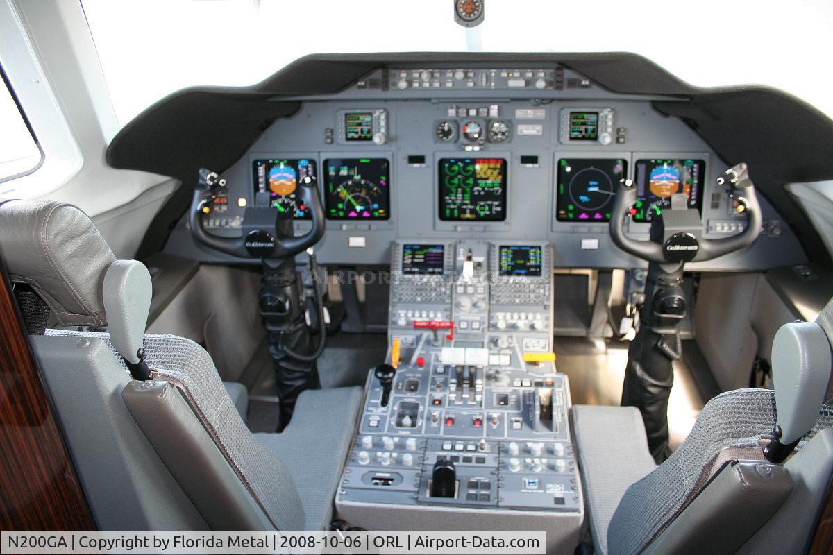 N200GA, 2008 Israel Aircraft Industries Gulfstream 200 C/N 173, Gulfstream 200 at NBAA