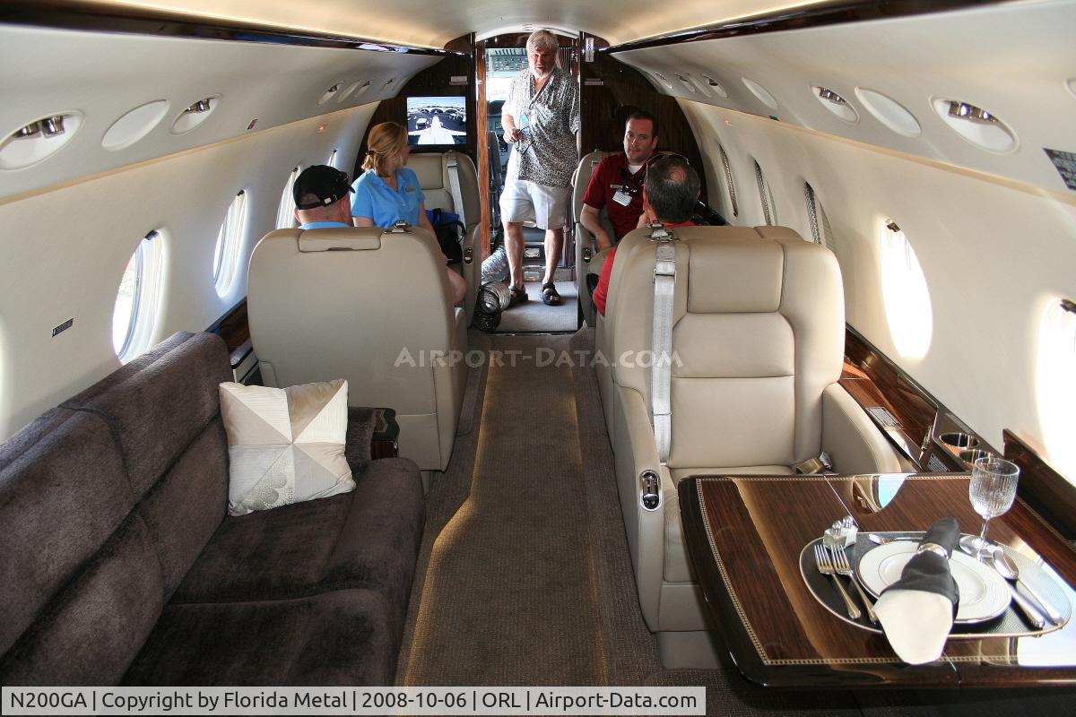 N200GA, 2008 Israel Aircraft Industries Gulfstream 200 C/N 173, Gulfstream 200 at NBAA