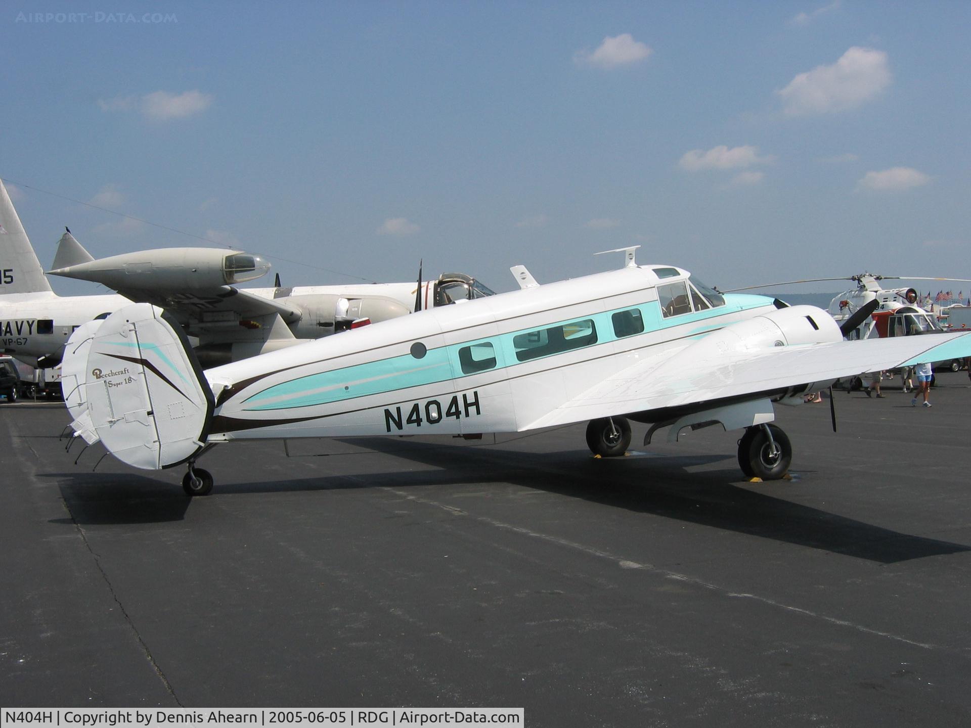 N404H, 1961 Beech G18S C/N BA-590, Reading,PA