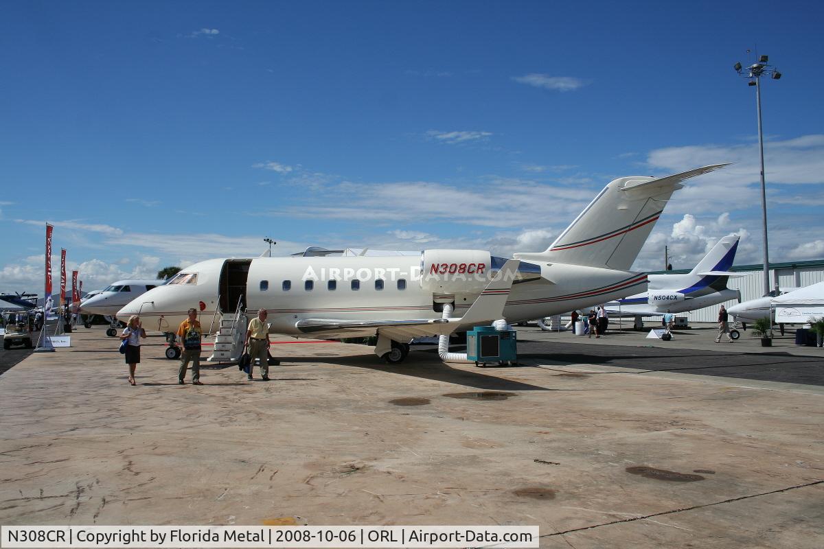 N308CR, 1991 Canadair Challenger 601-3A (CL-600-2B16) C/N 5092, Challenger 601 at NBAA