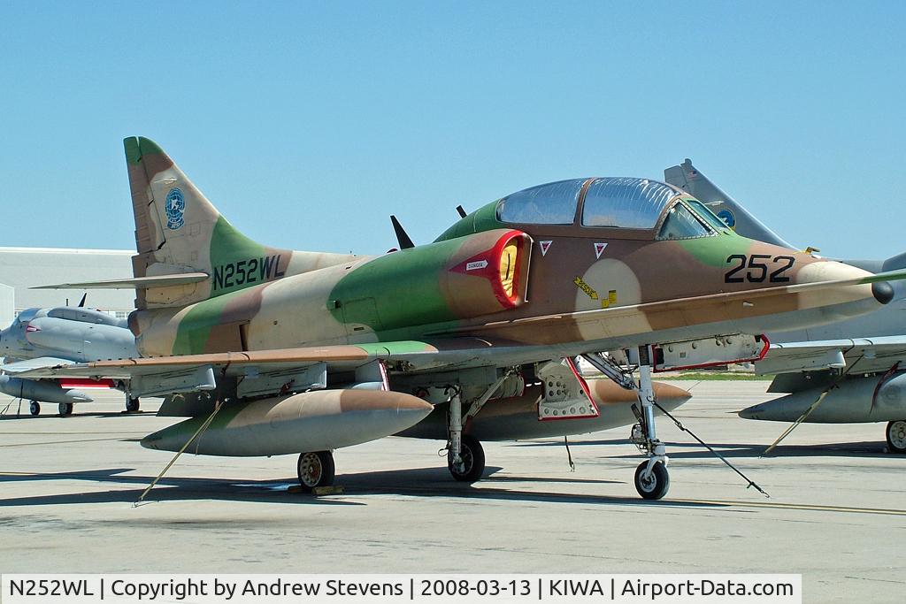 N252WL, 1966 Douglas TA-4J Skyhawk C/N 13610, ATSI  TA-4J
