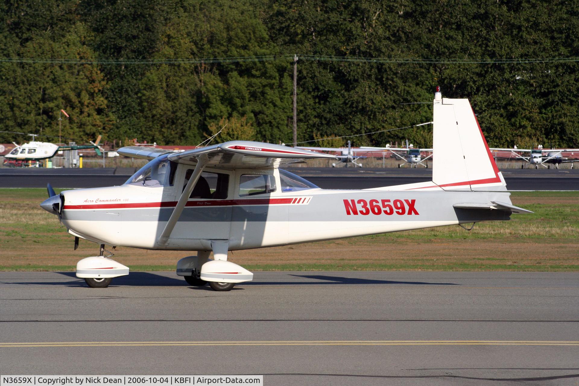 N3659X, 1968 Aero Commander 100 C/N 311, /