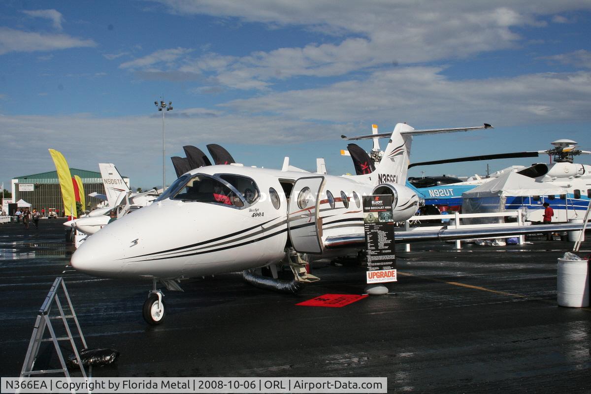 N366EA, 1998 Raytheon Aircraft Company 400A C/N RK-193, Beech 400A at NBAA