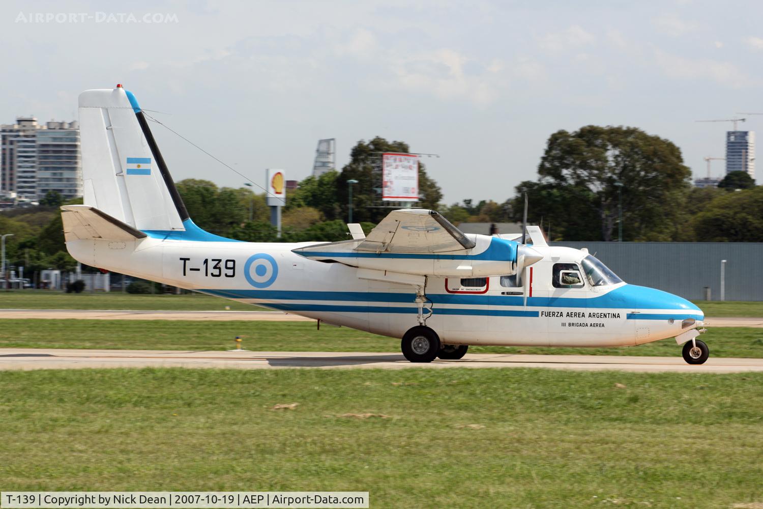 T-139, Aero Commander 500 C/N 1758-47, Fuerza Aerea Argentina