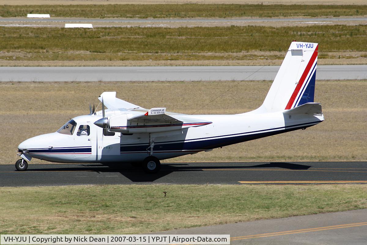 VH-YJU, 1968 Aero Commander 500U Strike Commander C/N 1765-49, /