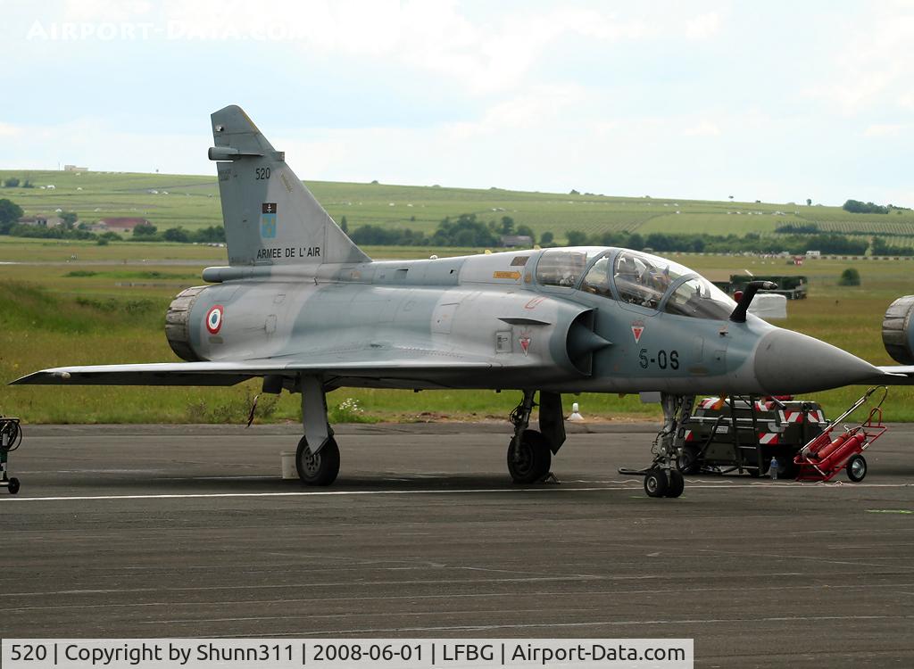 520, Dassault Mirage 2000B C/N 247, Used during LFBG Airshow 2008