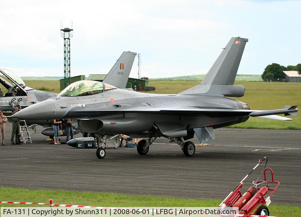 FA-131, 1991 SABCA F-16AM Fighting Falcon C/N 6H-131, Ready for the show during LFBG Airshow 2008