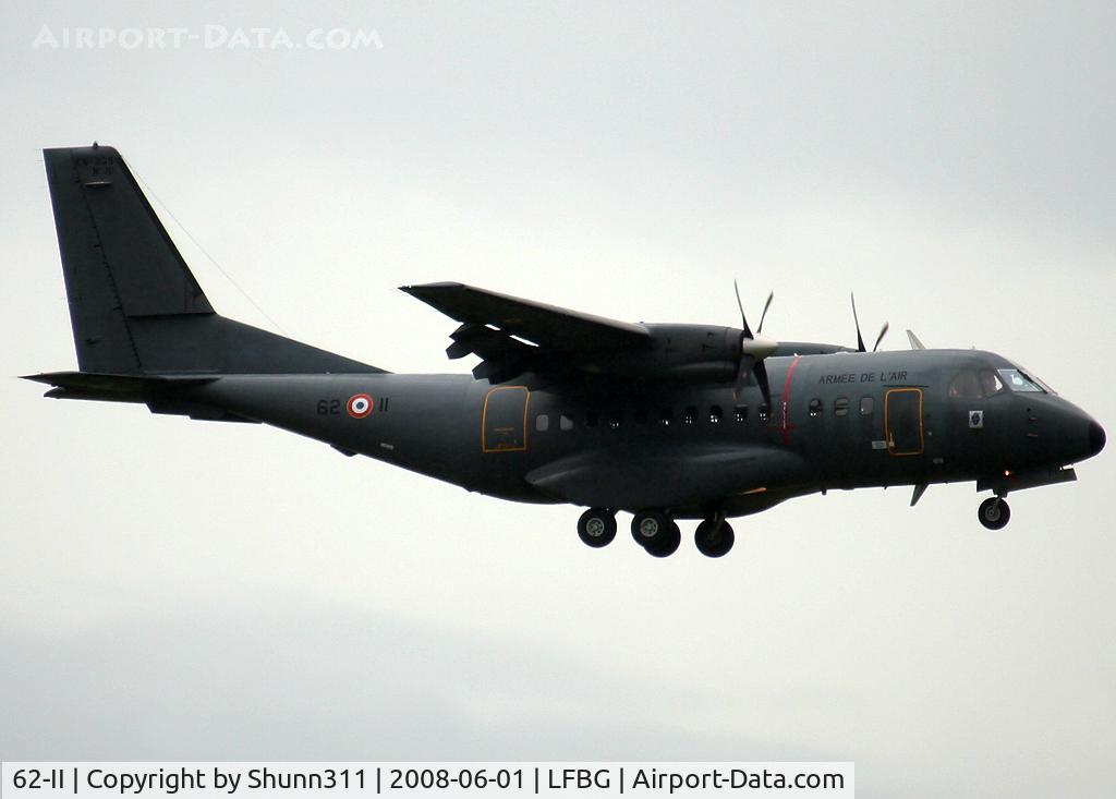 62-II, Casa CN-235-200M C/N C111, Used as first flight aircraft during LFBG Airshow 2008...