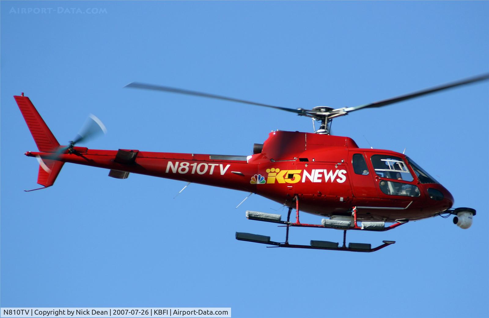 N810TV, 1979 Aerospatiale AS-350D AStar C/N 1113, /