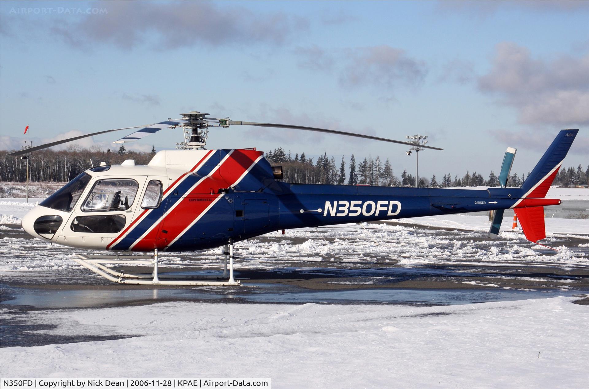 N350FD, 1979 Eurocopter AS-350BA Ecureuil C/N 1182, /