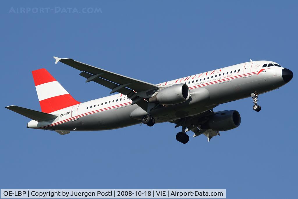 OE-LBP, 1998 Airbus A320-214 C/N 797, Airbus A320-214