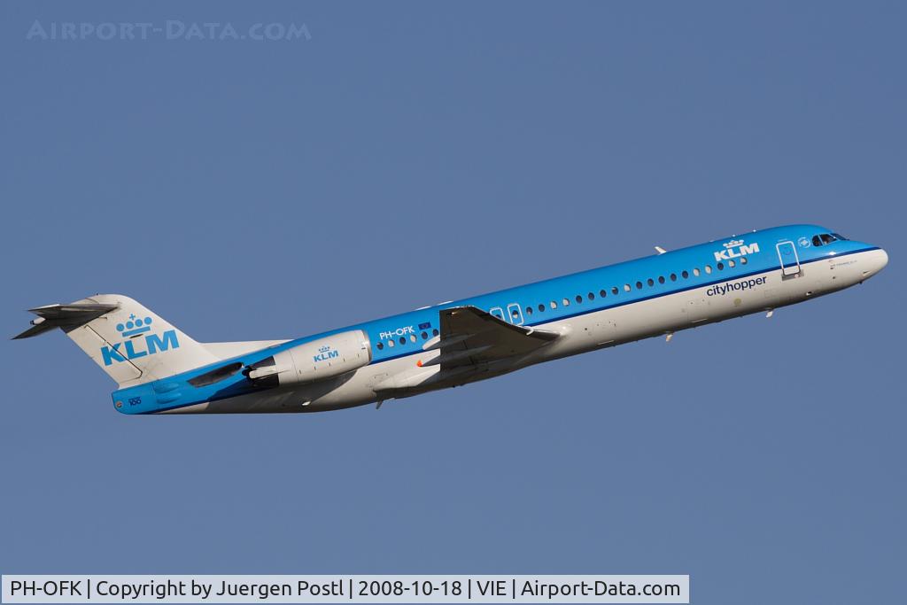 PH-OFK, 1988 Fokker 100 (F-28-0100) C/N 11249, Fokker 100