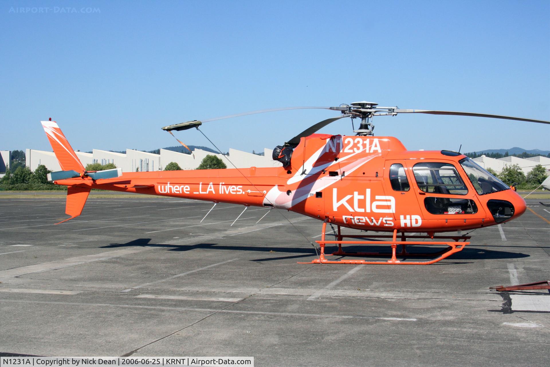 N1231A, 2003 Eurocopter AS-350B-2 Ecureuil Ecureuil C/N 3682, /