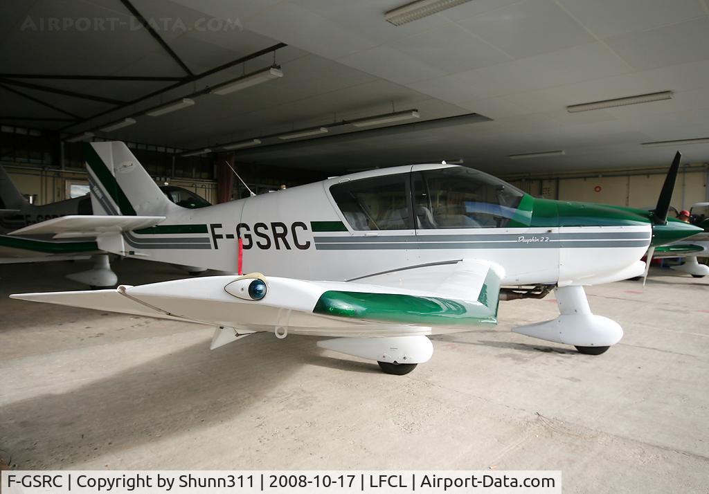 F-GSRC, Robin DR-400-120 C/N 2370, Inside Airclub's hangar...