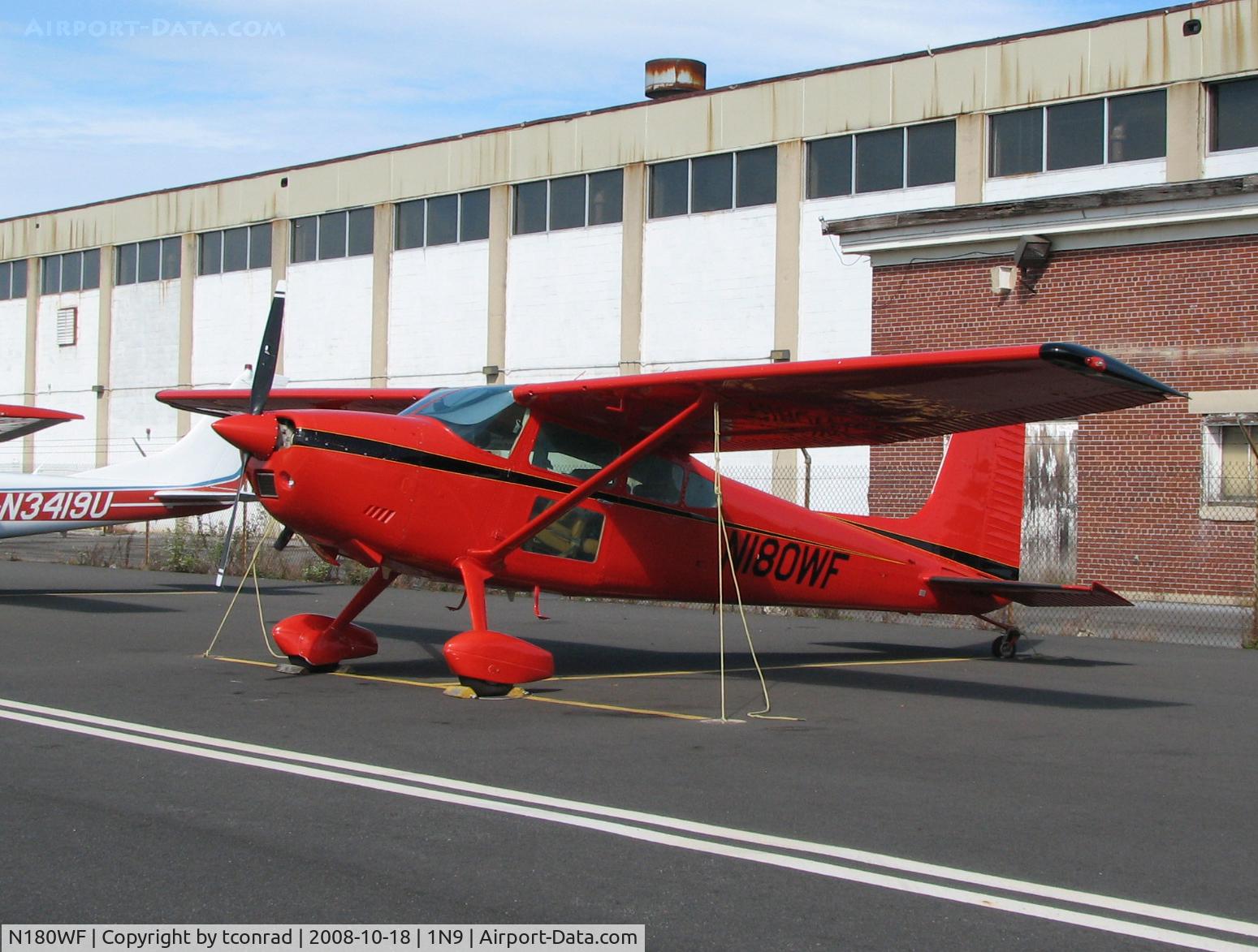 N180WF, 1976 Cessna 180J C/N 18052713, at Queen City