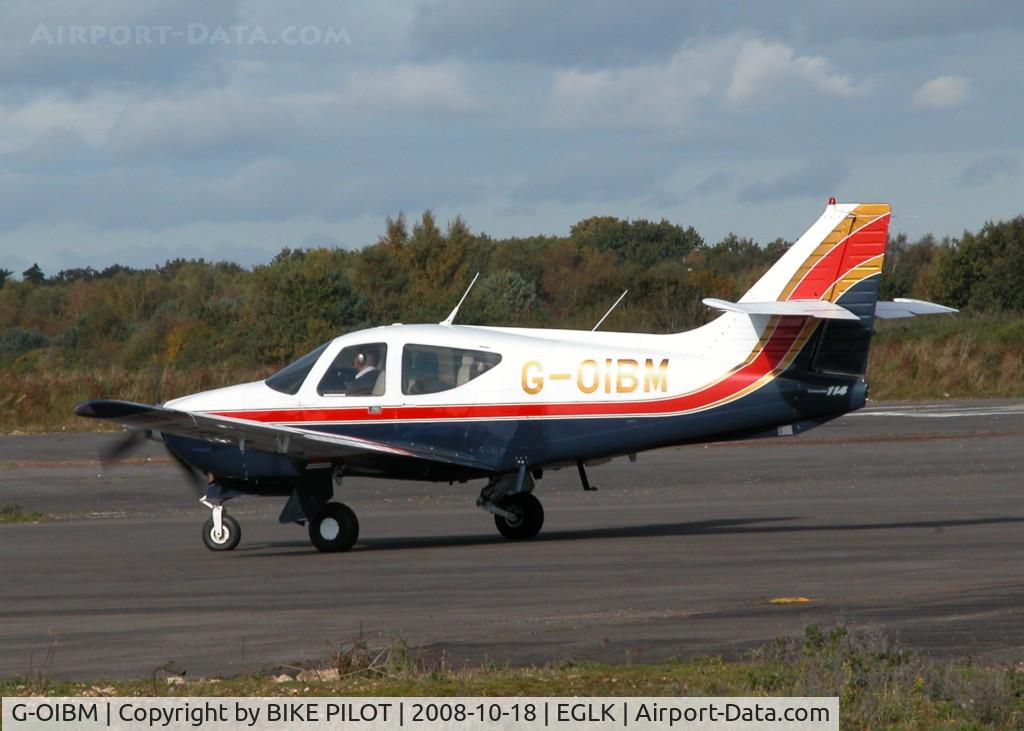 G-OIBM, 1977 Rockwell Commander 114 C/N 14295, ONE OF TWELVE  COMMANDERS AT BLACKBUSHE