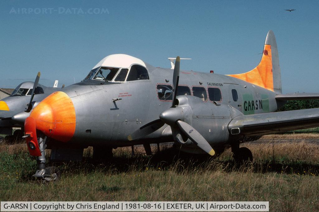 G-ARSN, 1961 De Havilland DH-104 Dove 8 C/N 04525, ex-Irish Air Corps, became G-LIDD