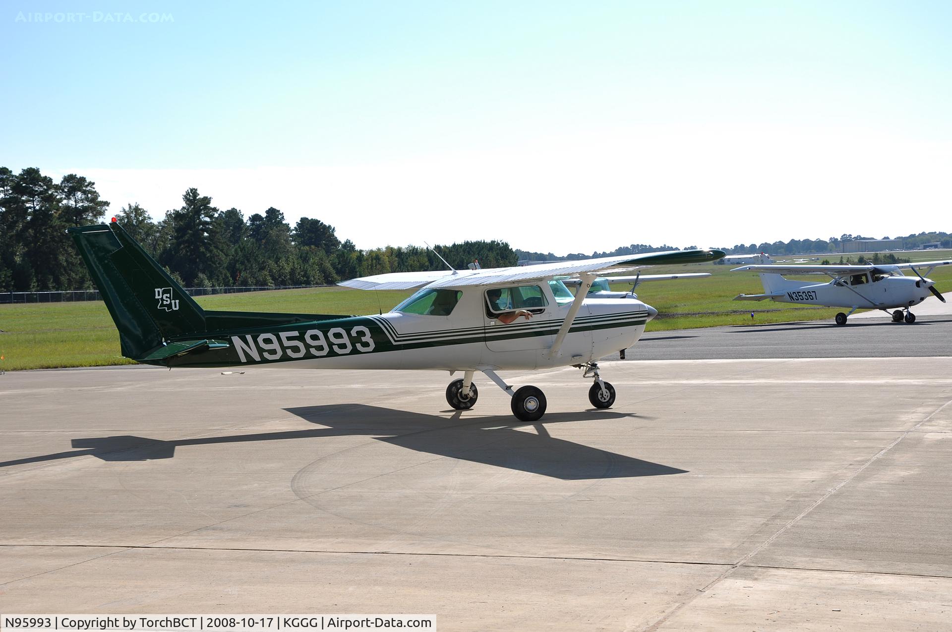 N95993, 1985 Cessna 152 C/N 15285996, Delta State University at Regional Safecon 08.