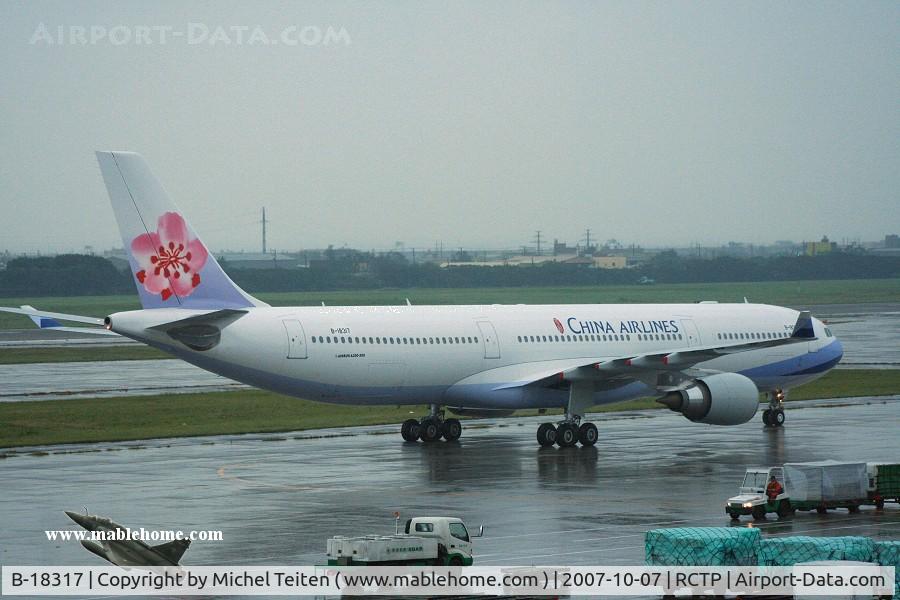 B-18317, 2007 Airbus A330-302 C/N 861, China Airlines