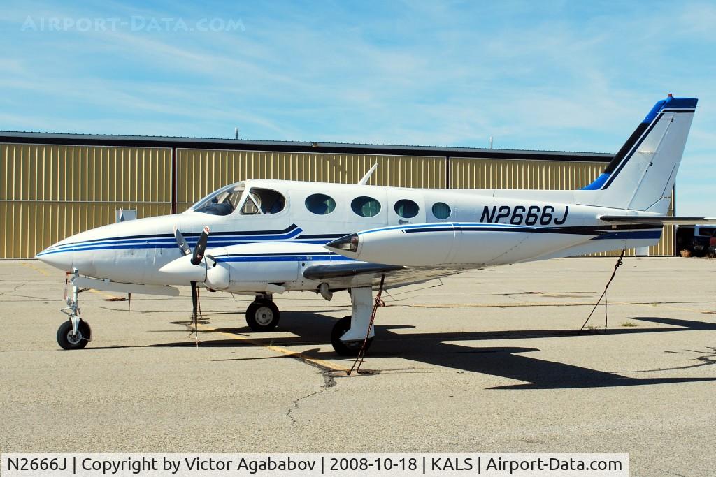 N2666J, Cessna 340A C/N 340A0718, At Alamosa
