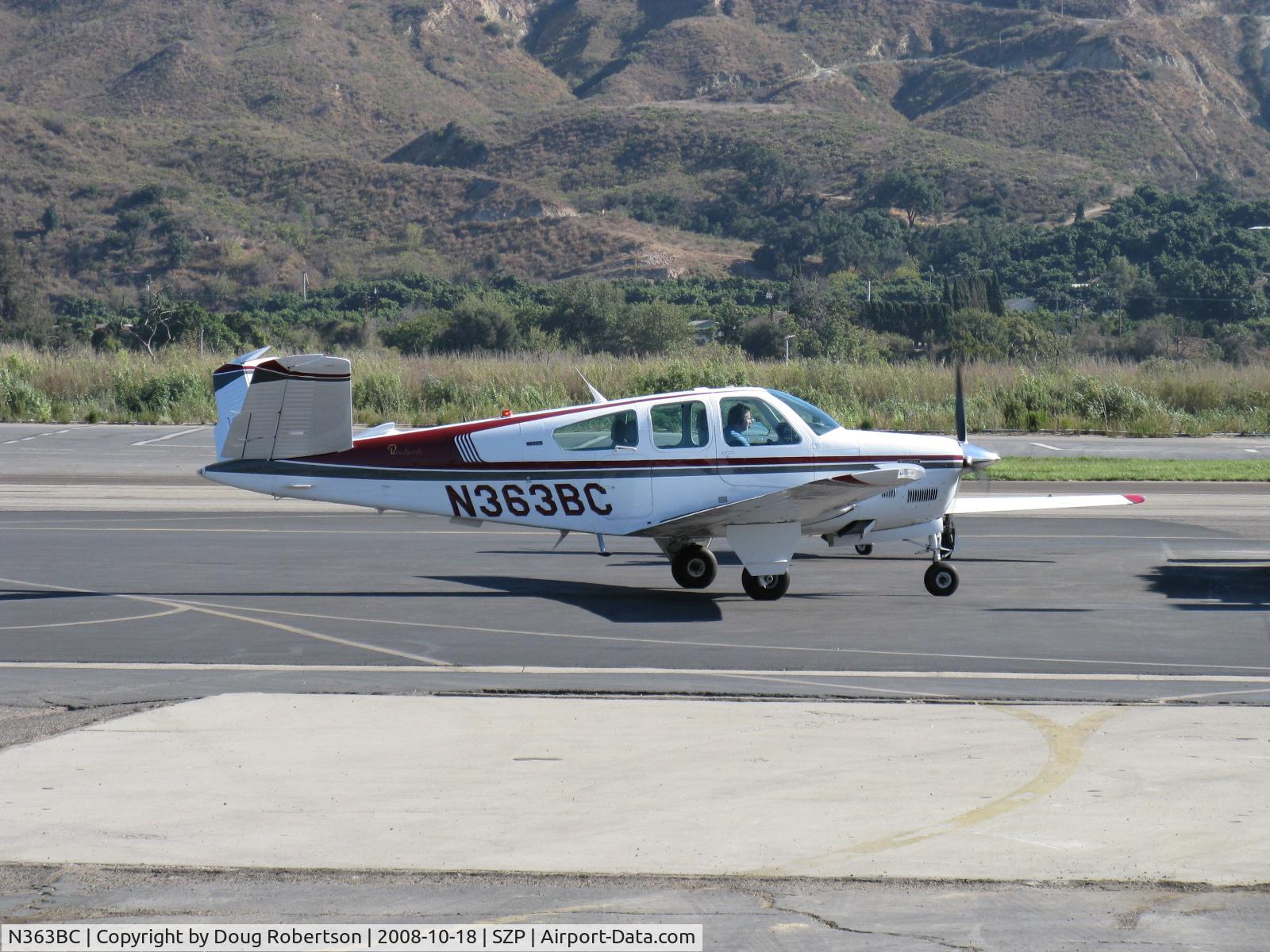N363BC, Beech V35B Bonanza C/N D-9763, Beech V35B BONANZA, Continental IO-520-B 285 Hp