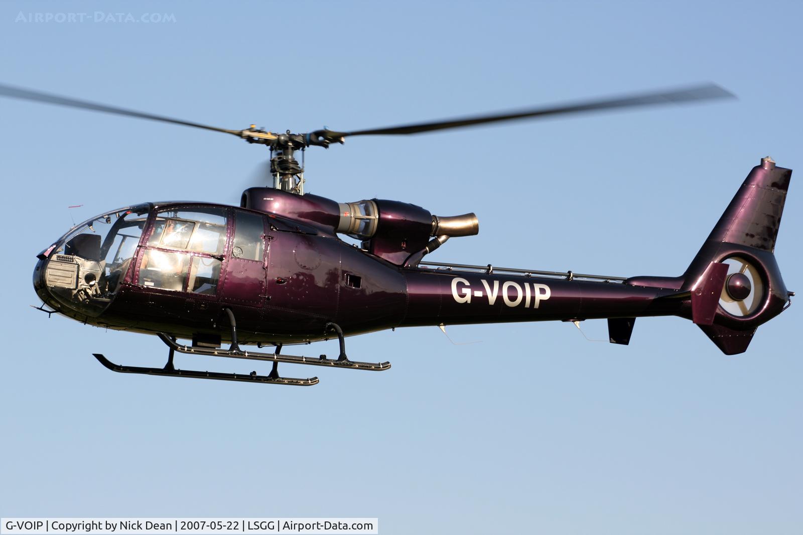 G-VOIP, 1979 Westland SA-341D Gazelle HT3 C/N WA1792, /