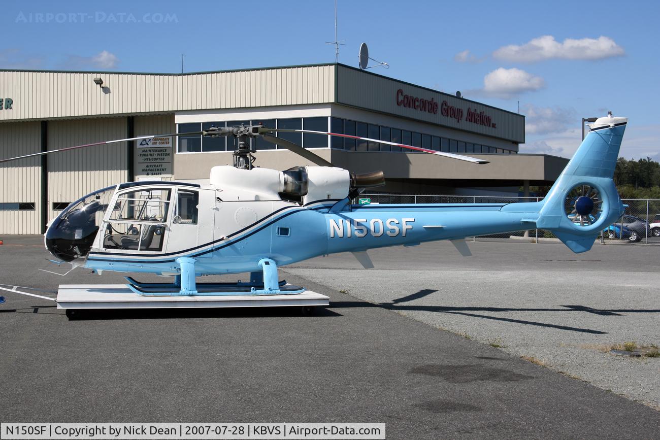 N150SF, 1978 Aerospatiale SA-341G Gazelle C/N 1584, Best looking helicopter ever conceived even though its French!!