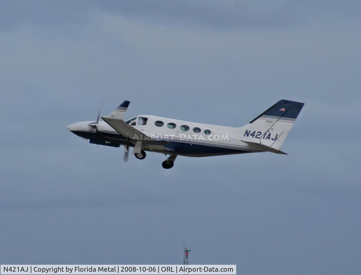 N421AJ, Cessna 421C Golden Eagle C/N 421C0637, Cessna 421C