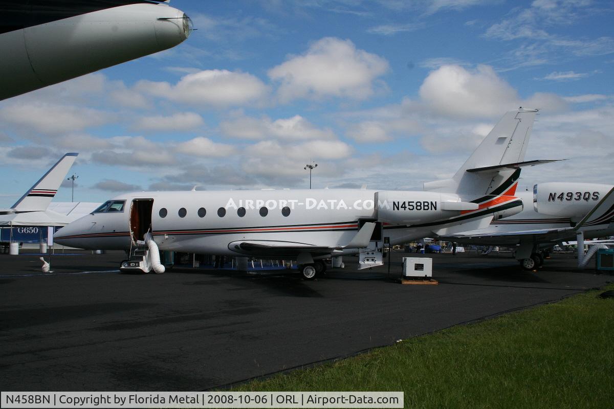 N458BN, 2002 Israel Aircraft Industries Gulfstream 200 C/N 071, Gulfstream 200 at NBAA