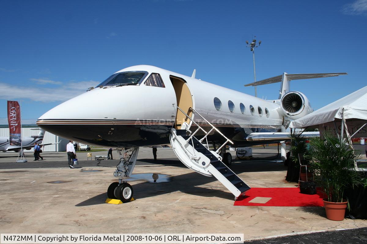 N472MM, Gulfstream Aerospace G-IV C/N 1072, Gulfstream G-IV at NBAA