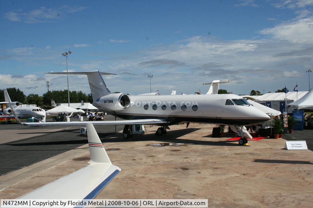 N472MM, Gulfstream Aerospace G-IV C/N 1072, Gulfstream G-IV at NBAA