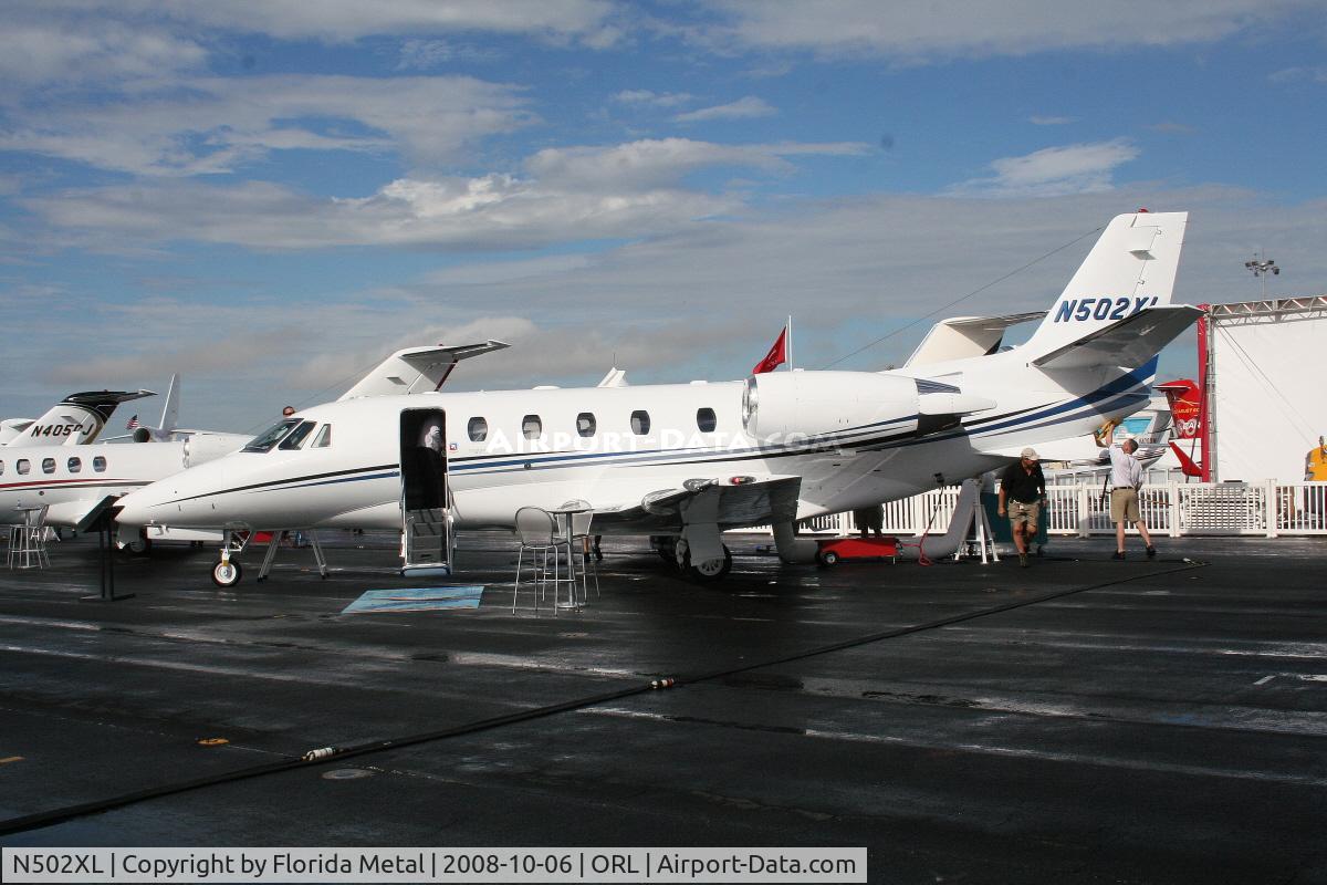 N502XL, 2008 Cessna 560 Citation XLS+ C/N 560-6002, Citation C560XL at Cessna Display at NBAA