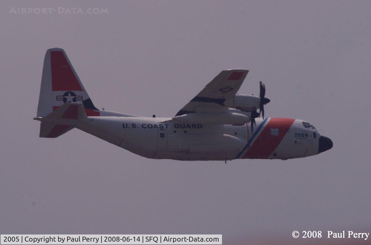 2005, 2003 Lockheed Martin HC-130J Hercules C/N 382-5541, A few passes from this lovely specimen