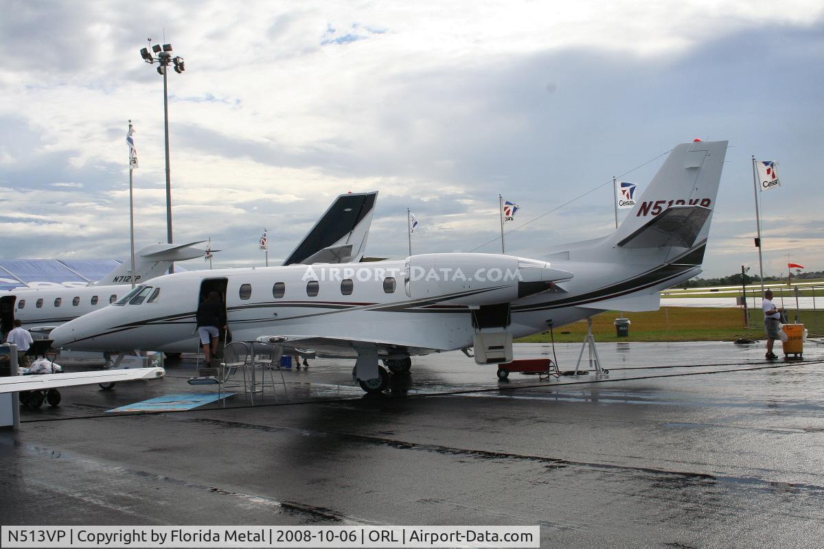 N513VP, 2000 Cessna 560 Citation Excel C/N 560-5132, Citation C560XL at Cessna Display at NBAA N51???
