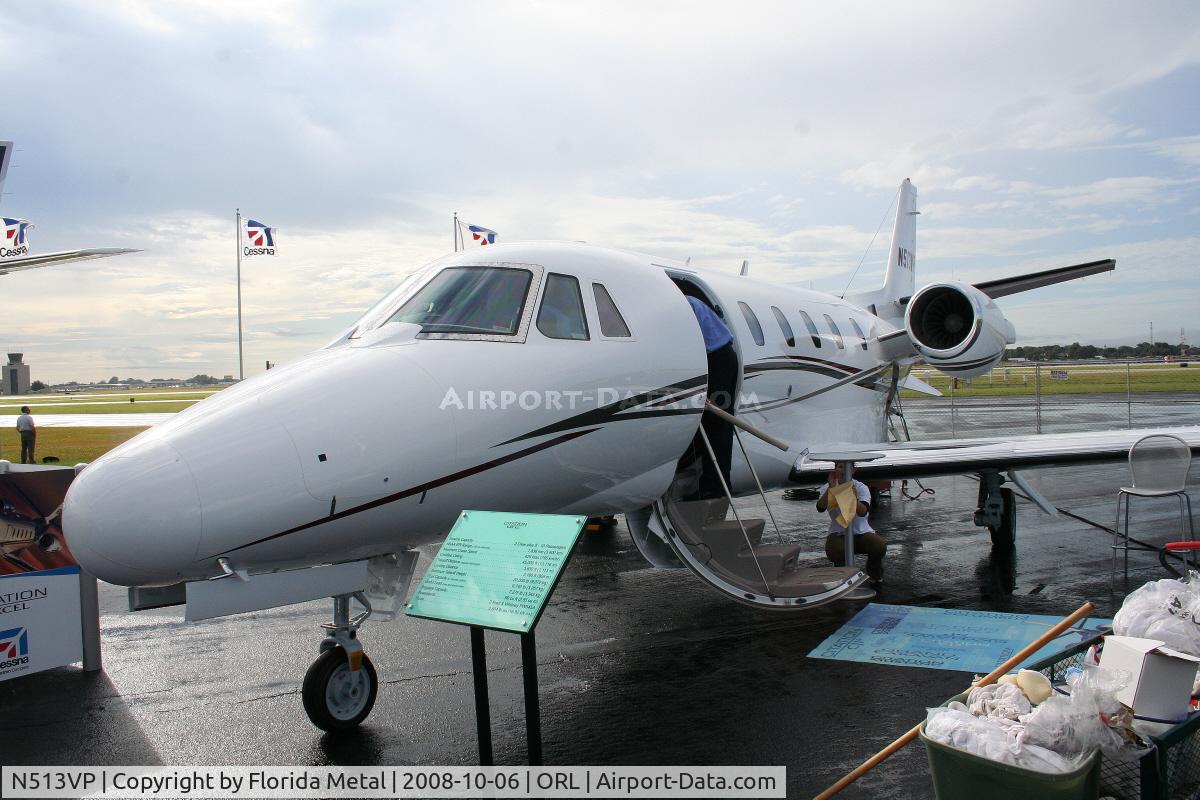 N513VP, 2000 Cessna 560 Citation Excel C/N 560-5132, Citation C560XL at Cessna Display at NBAA N51???