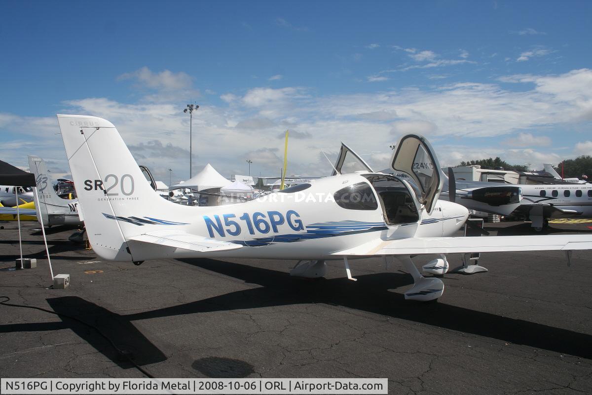 N516PG, 2008 Cirrus SR20 C/N 1982, Cirrus SR20 at NBAA