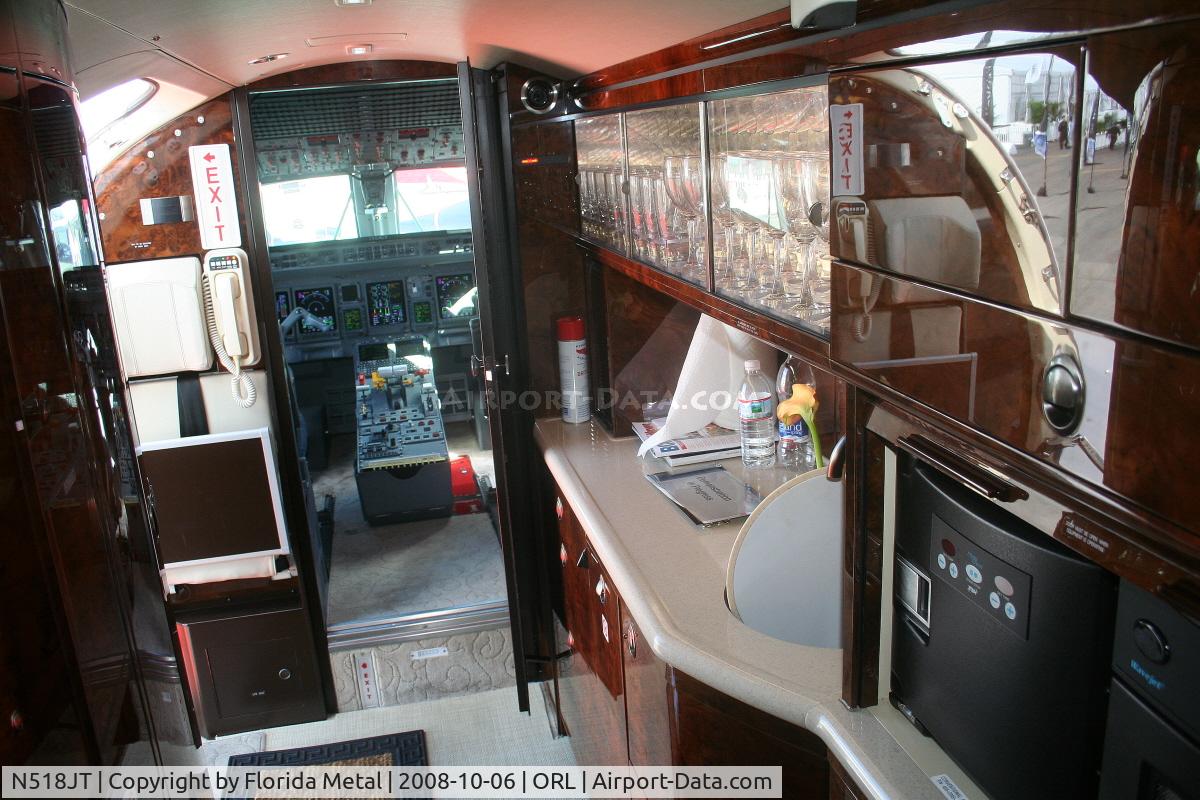 N518JT, 2008 Embraer EMB-135BJ Legacy 600 C/N 14501032, Embraer Legacy 600 at NBAA