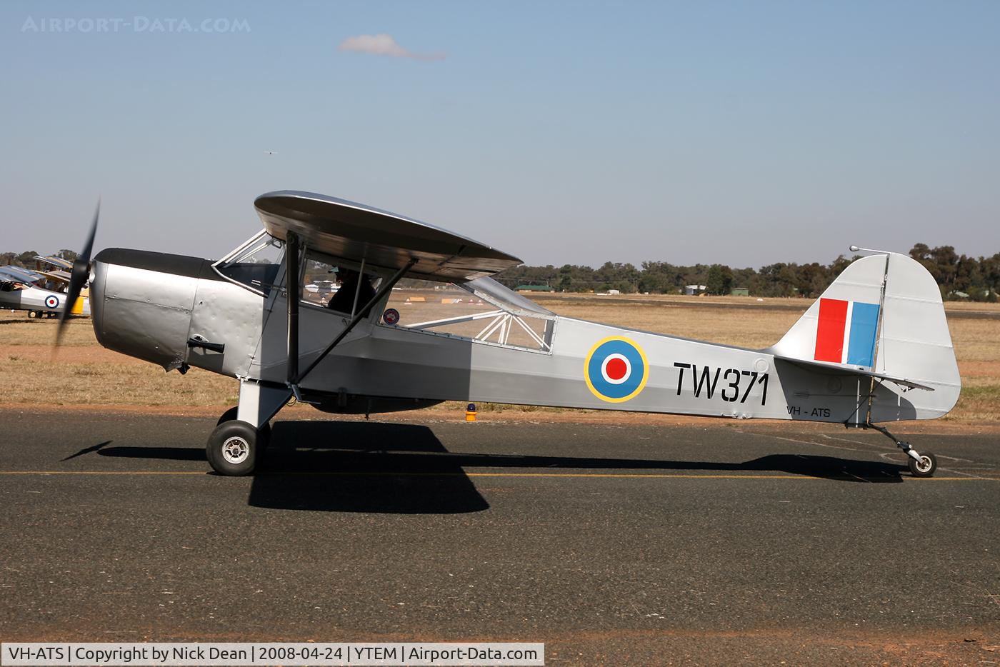 VH-ATS, 1944 Taylorcraft J Auster 5 C/N 1736, /