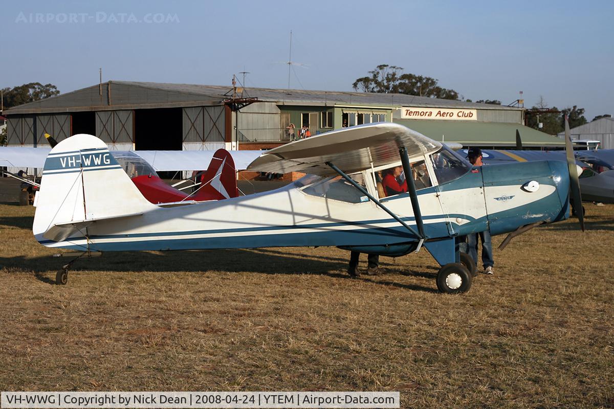VH-WWG, 1950 Auster J-1B Aiglet C/N 2671, YTEM