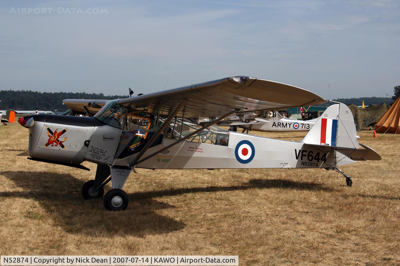 N52874, 1947 Auster MK 6 C/N TAY-371-W, /