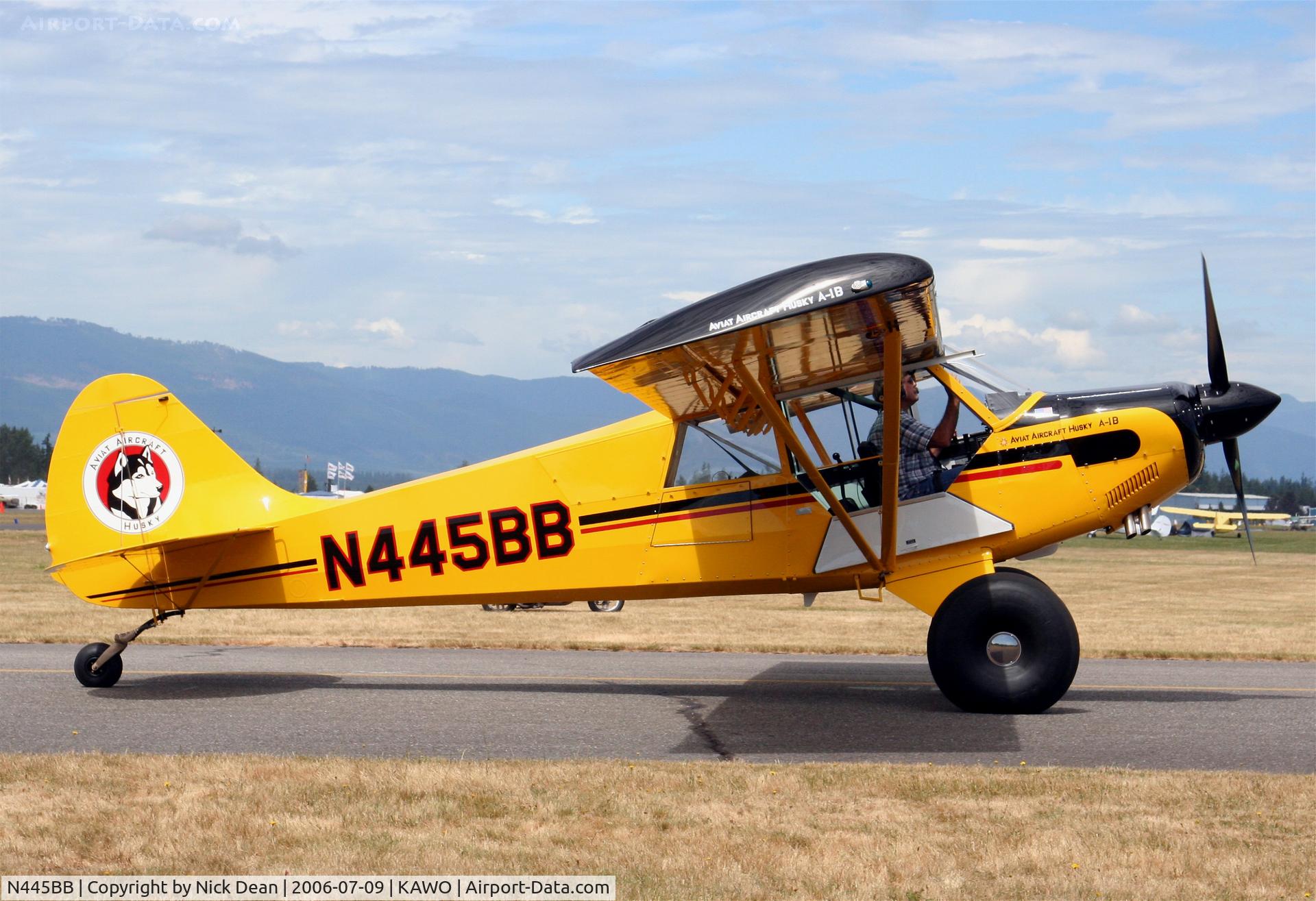 N445BB, 2005 Aviat A-1B Husky C/N 2314, /