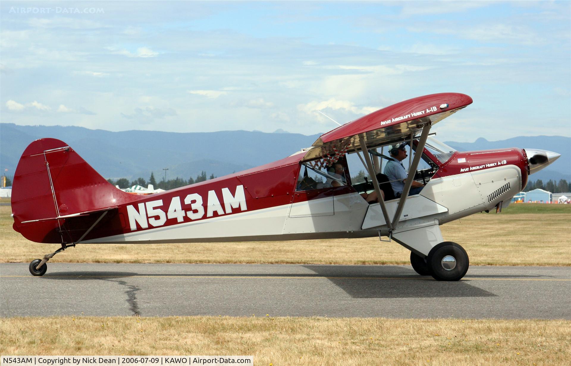 N543AM, 2006 Aviat A-1B Husky C/N 2345, /