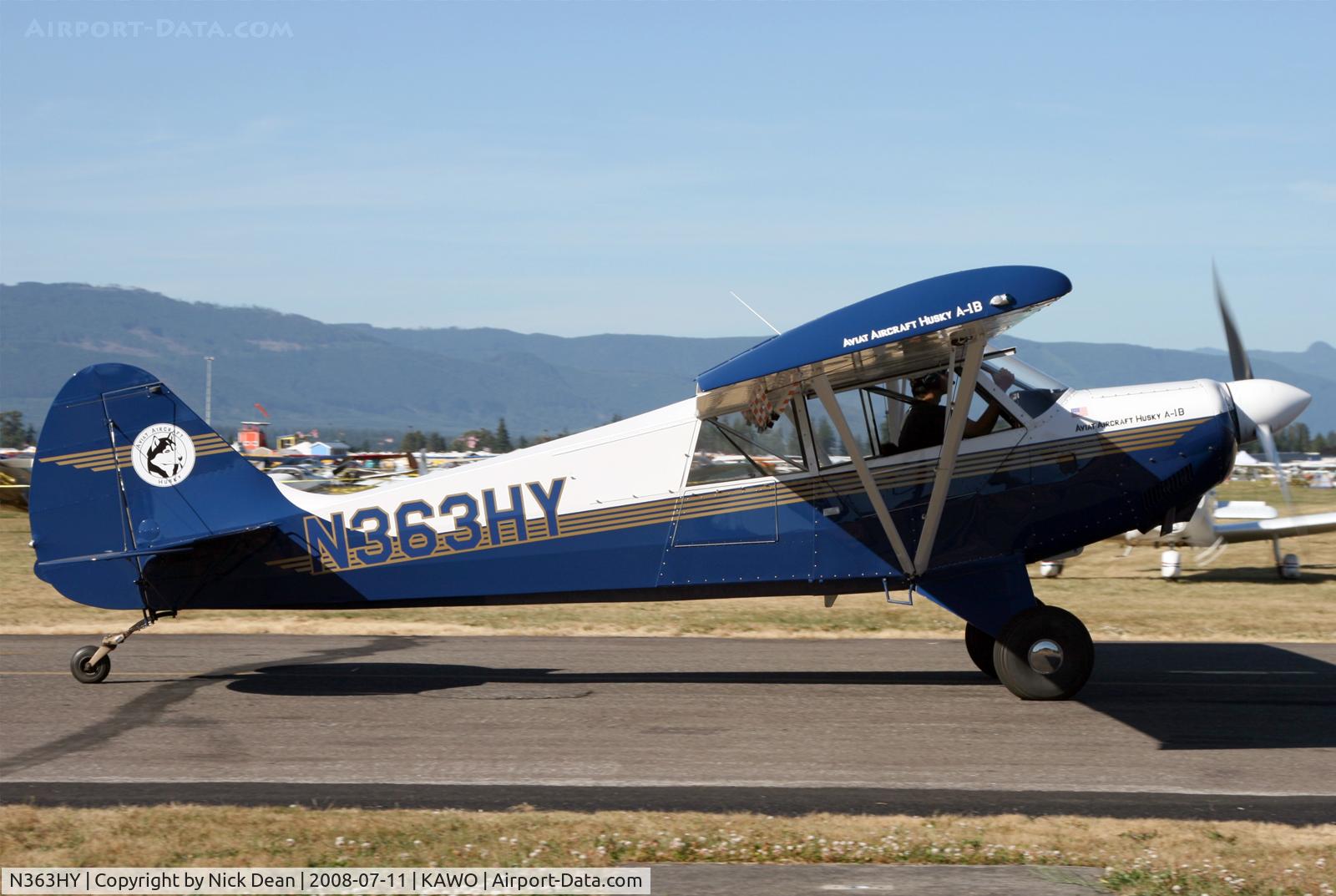 N363HY, 2006 Aviat A-1B Husky C/N 2352, KAWO